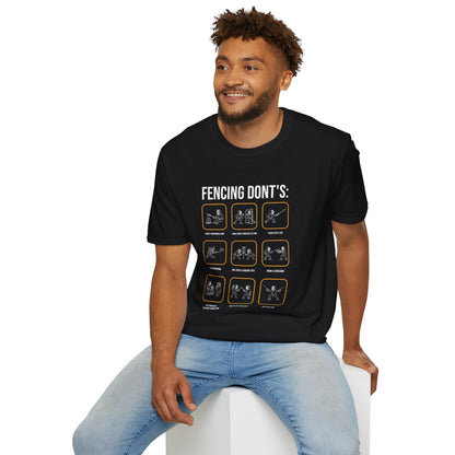 Fencing Don'ts T-Shirt