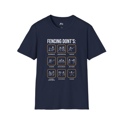 Fencing Don'ts T-Shirt