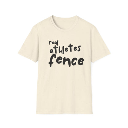 Real Athletes Fence T-Shirt