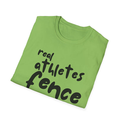 Real Athletes Fence T-Shirt