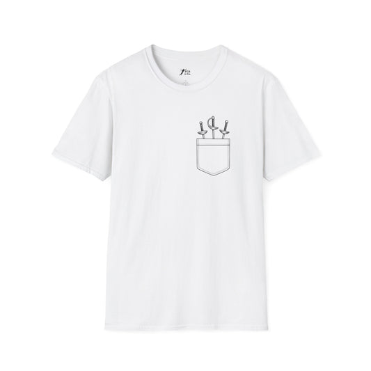 Minimalist Fencing Pocket Weapons T-Shirt