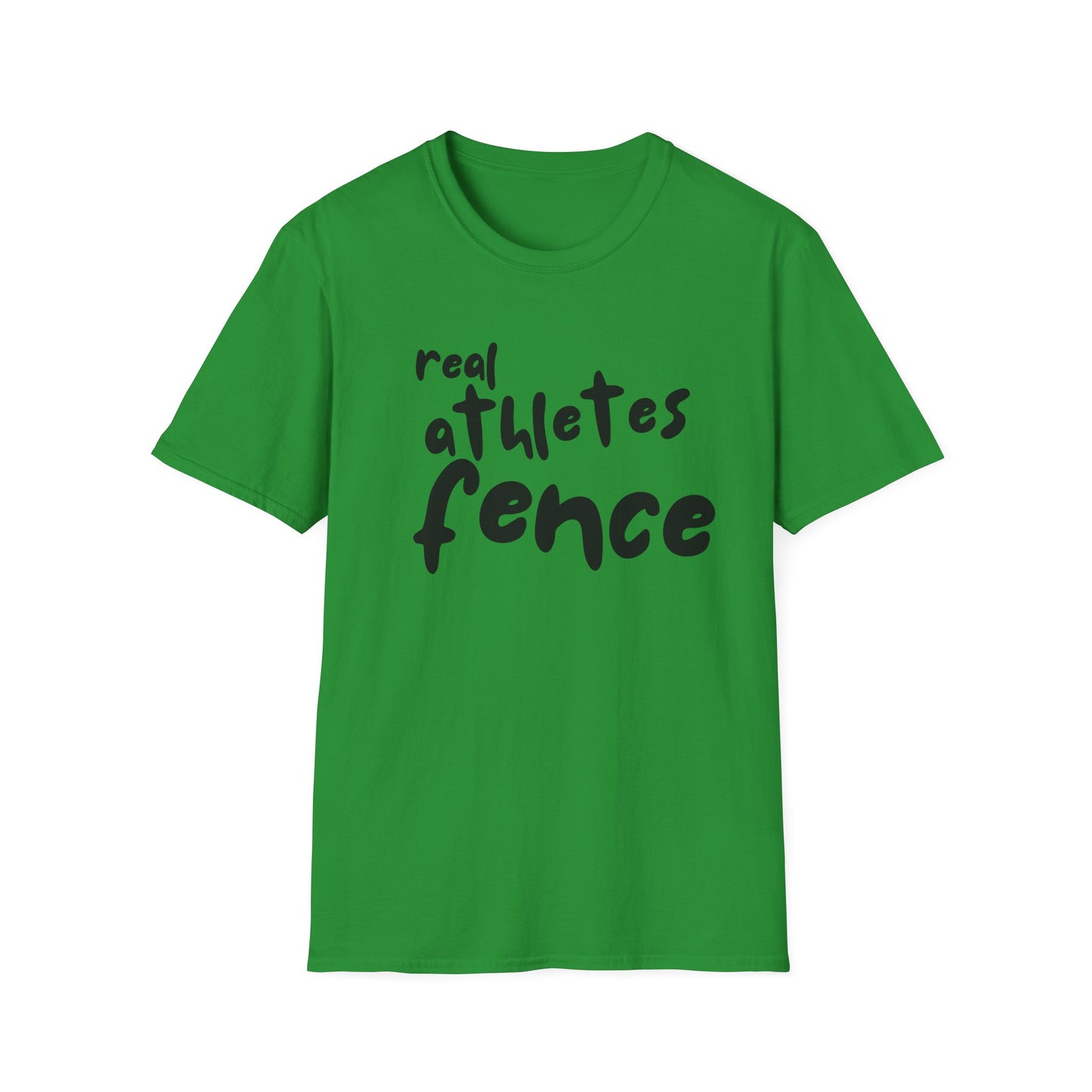 Real Athletes Fence T-Shirt