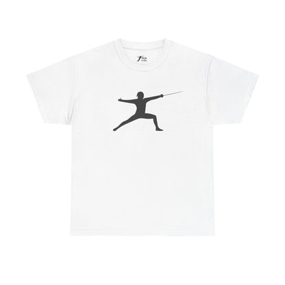 Classic Fencer Silhouette T-Shirt — Gildan 5000