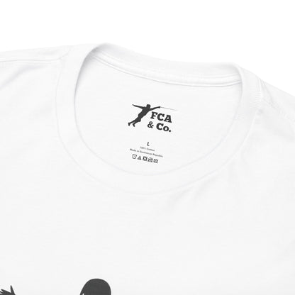 Classic Fencer Silhouette T-Shirt — Gildan 5000