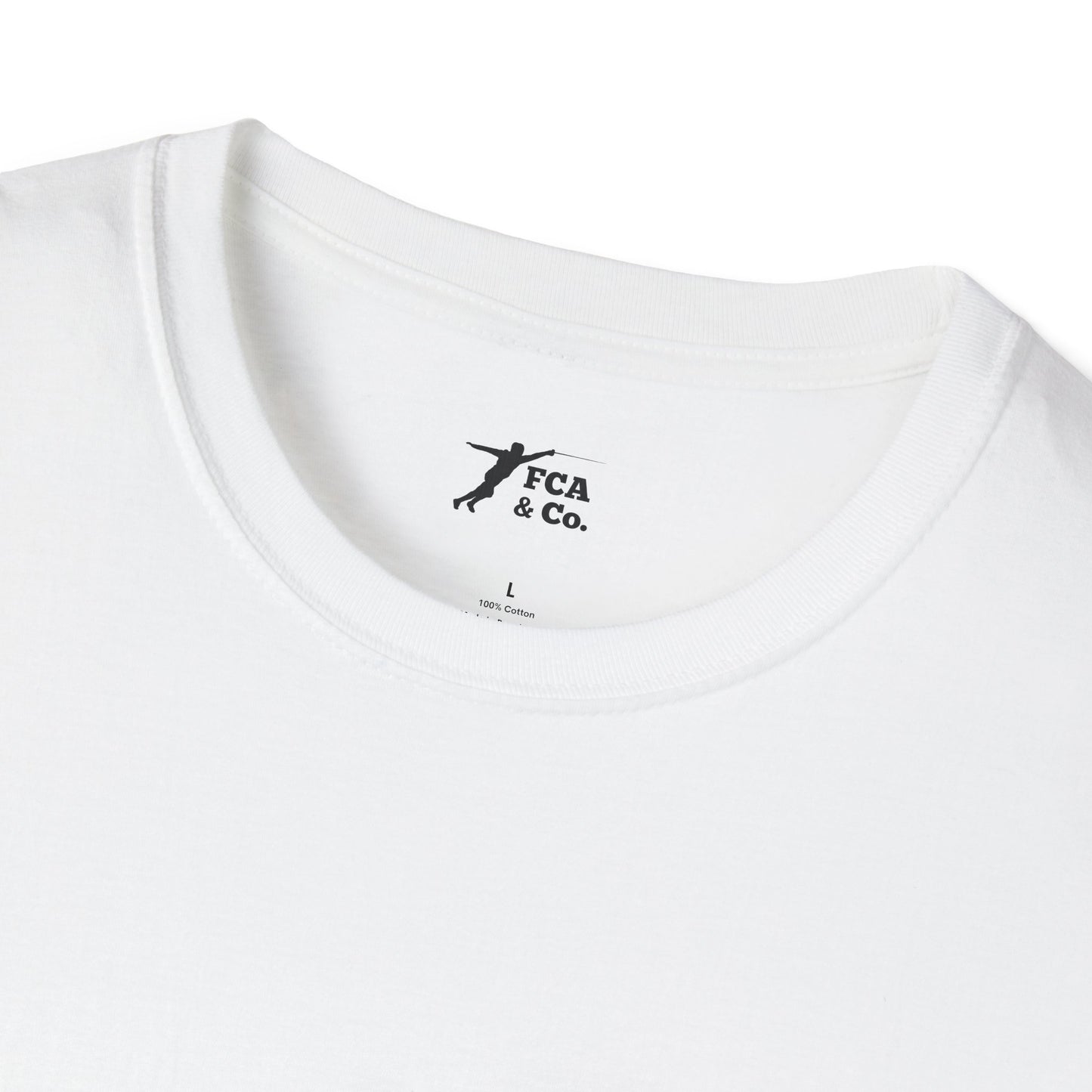 Fencer Minimalist T‑Shirt — Chest Logo