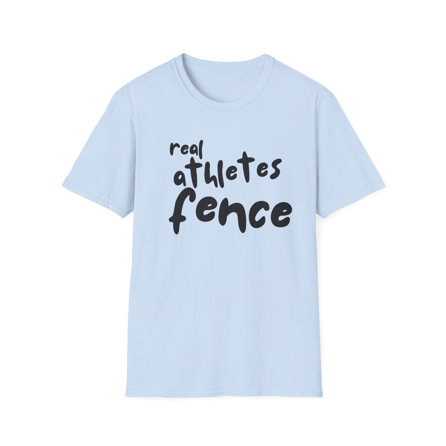 Real Athletes Fence T-Shirt