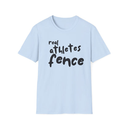 Real Athletes Fence T-Shirt