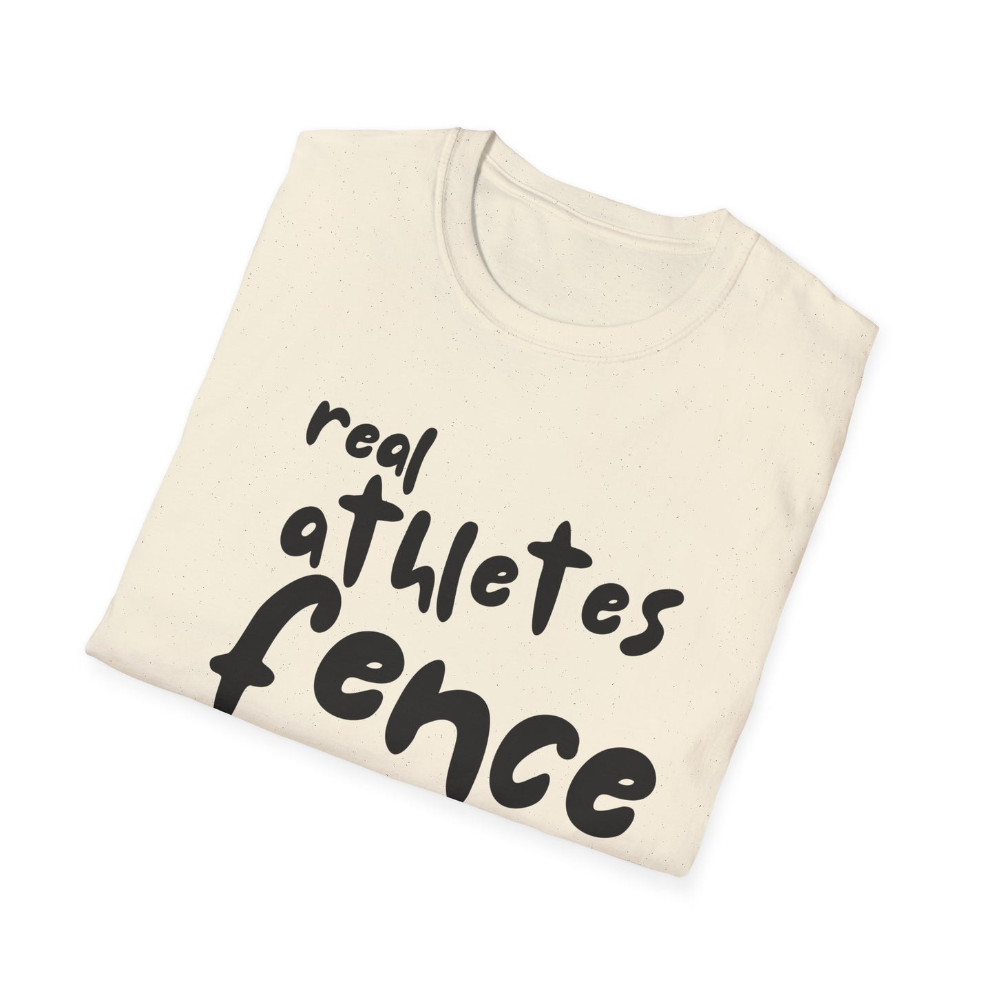 Real Athletes Fence T-Shirt