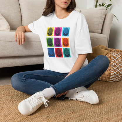 Retro Fencing Mask Graphic T-Shirt