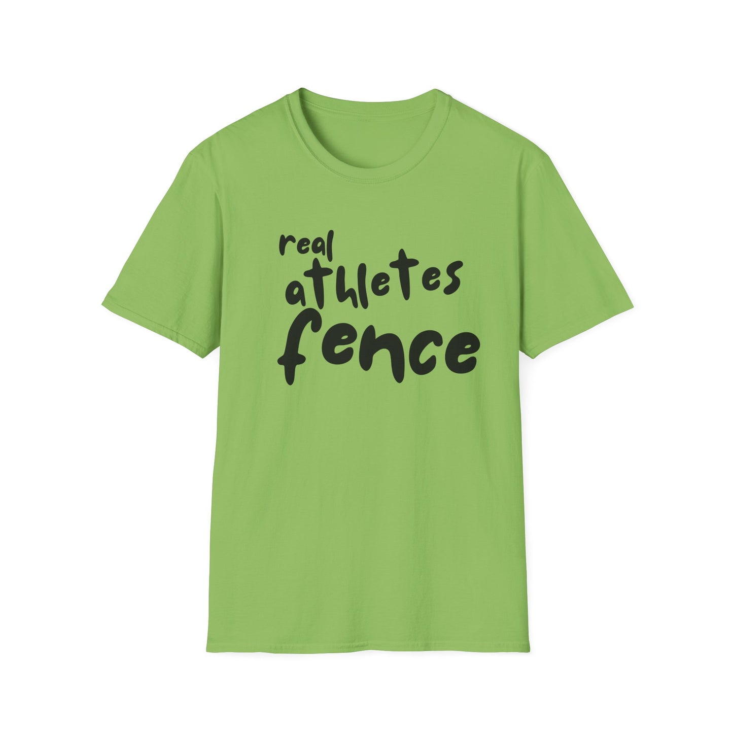 Real Athletes Fence T-Shirt