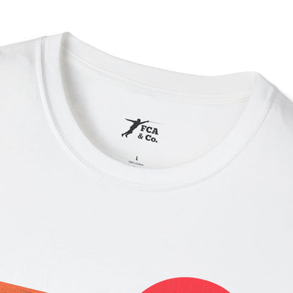 Retro Sunset Fencing T‑Shirt