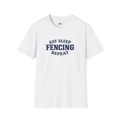 Eat Sleep Fencing Repeat T-Shirt