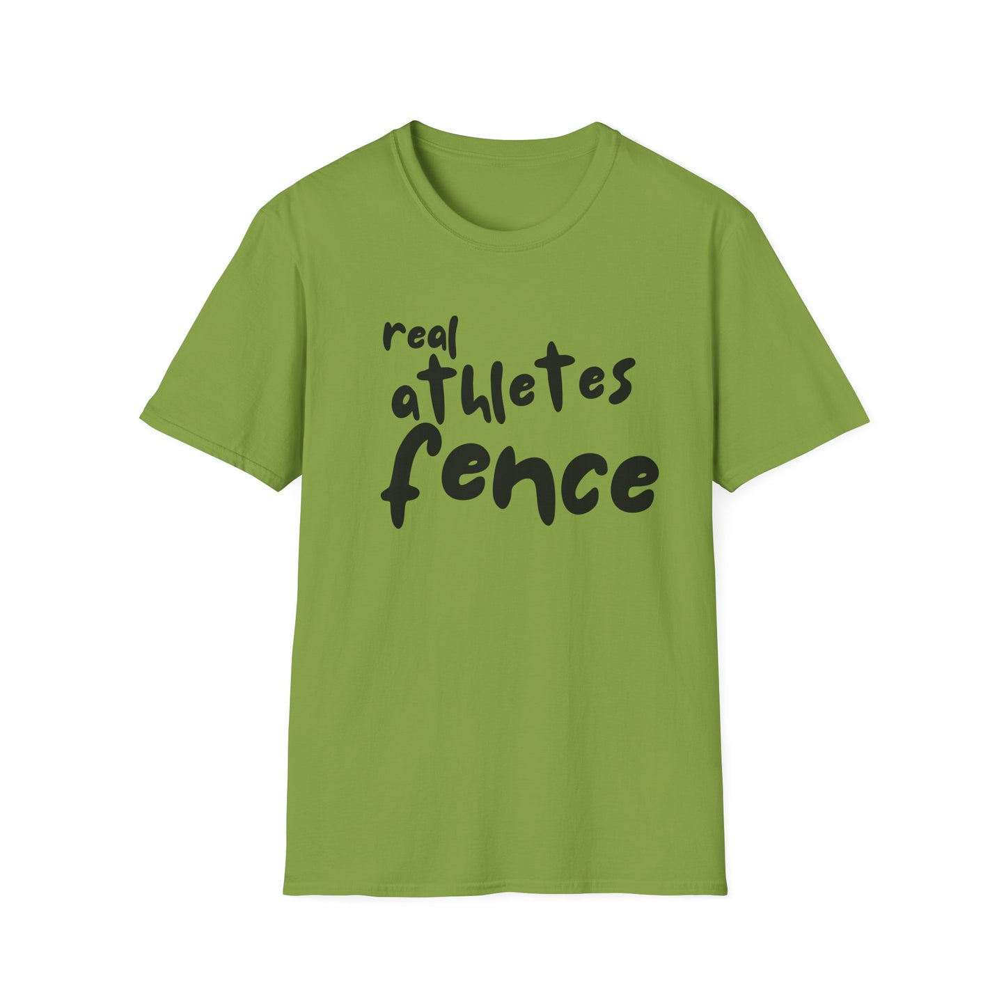 Real Athletes Fence T-Shirt