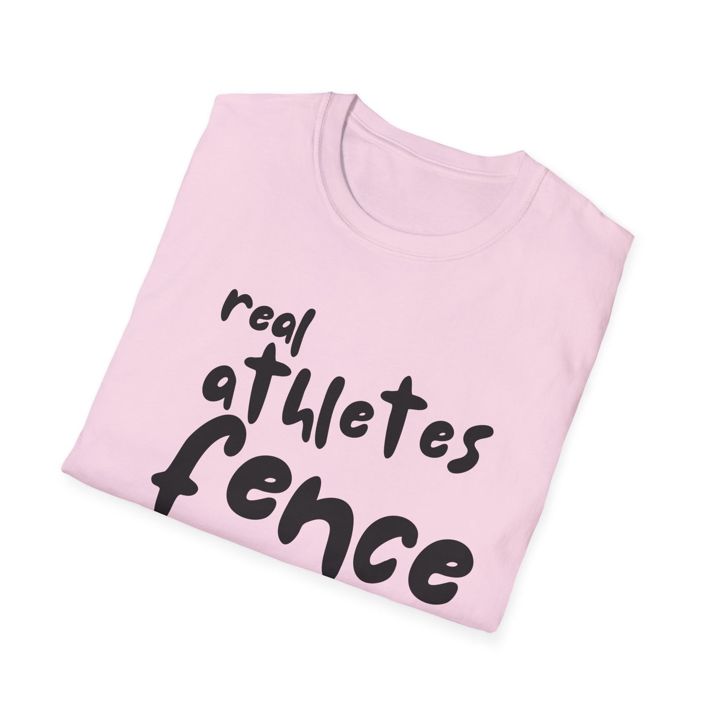 Real Athletes Fence T-Shirt