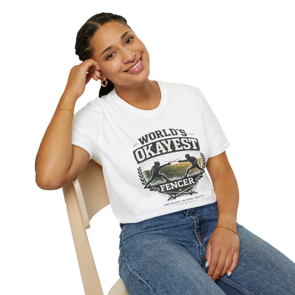 World's Okayest Fencer T‑Shirt