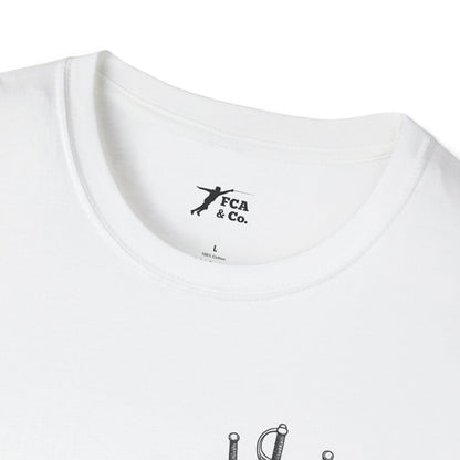 Minimalist Fencing Pocket Weapons T-Shirt
