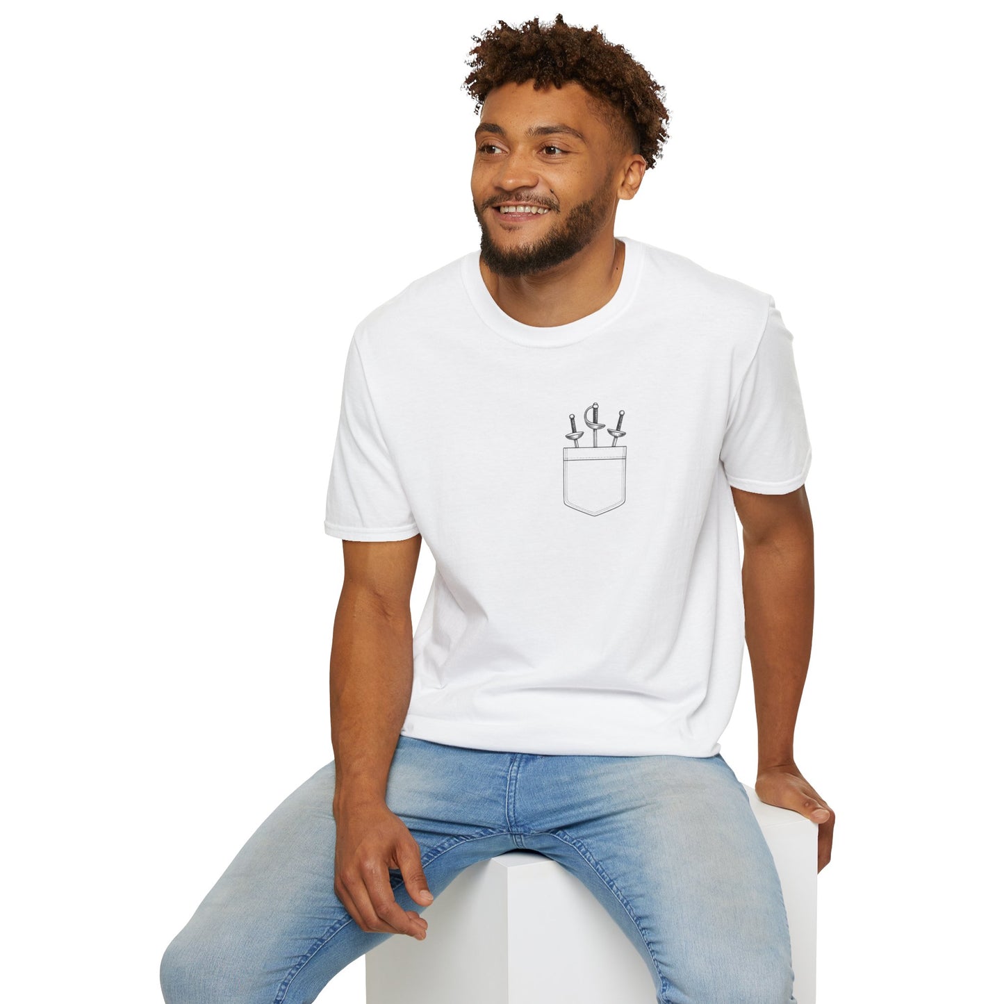Minimalist Fencing Pocket Weapons T-Shirt