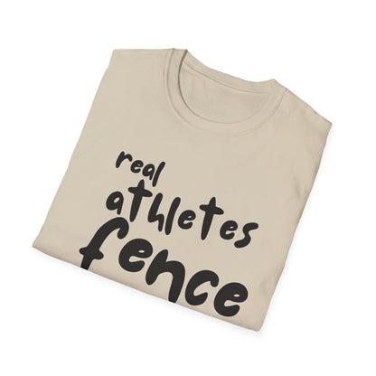 Real Athletes Fence T-Shirt