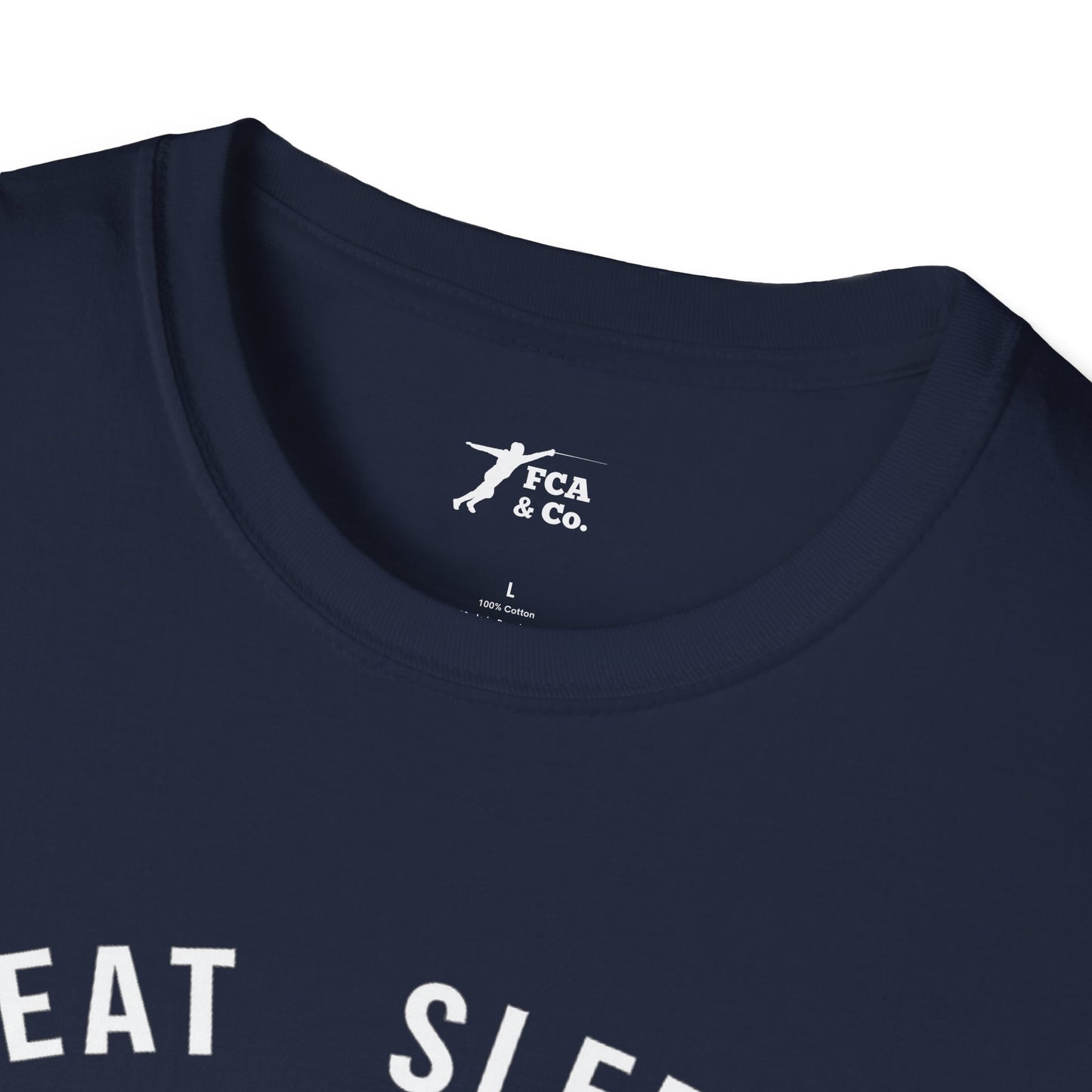 Eat Sleep Fencing Repeat T-Shirt 2