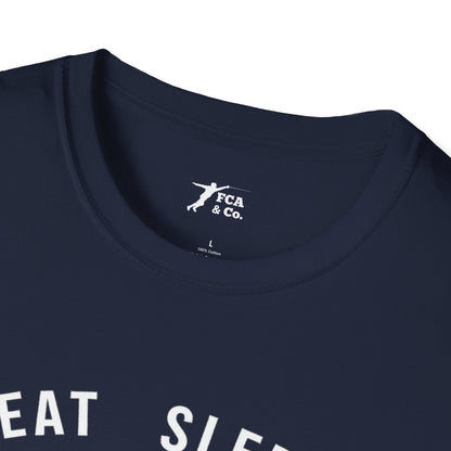 Eat Sleep Fencing Repeat T-Shirt 2