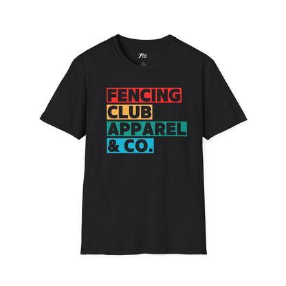 Fencing Club Colors Dark T-Shirt