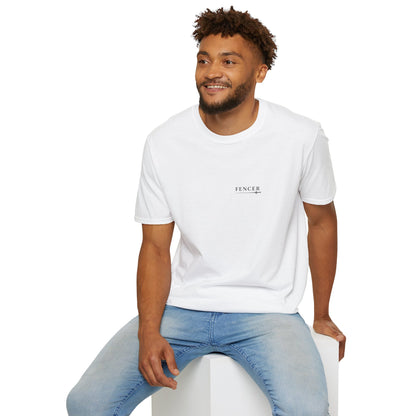 Fencer Minimalist T‑Shirt — Chest Logo